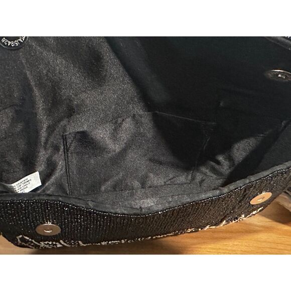 From India To You Beaded Urban Skyline Shoulder Bag NWT - Picture 5 of 6